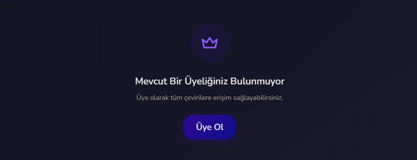 Anonymous Çeviri Üyelik Sistemi ve Client Kullanım Rehberi
